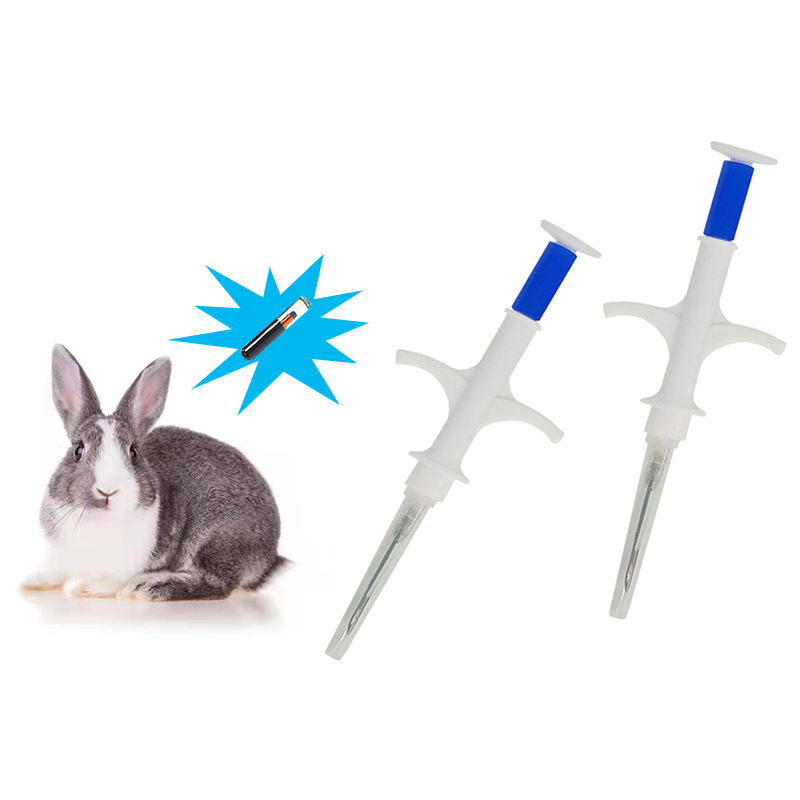 134.2khz Pets Micro Nfc Chip Bioglass Rfid Tag Animal Microchip Syringe for Dogs