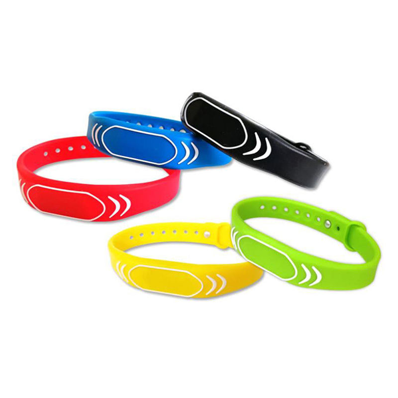 Wholesale Price Social Media Silicone Payment Nfc Reader Bracelet 125Khz Rfid Wristband