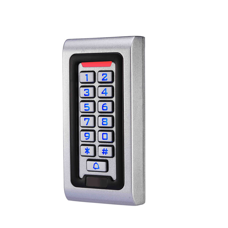 Wiegand 26 금속 MF 또는 EM 카드 암호 홈 오피스 탈출 방을위한 RFID 독립형 키패드 액세스 제어