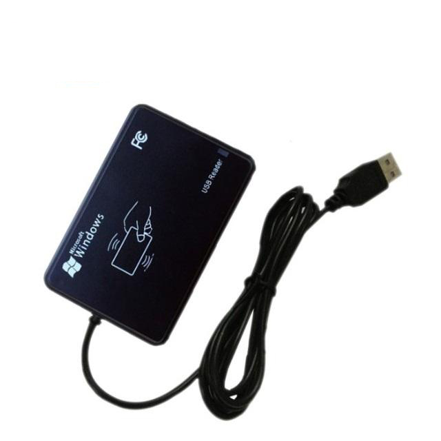 قارئ البطاقة الذكية NFC RFID / الكاتب 13.56 ميجا هرتز واجهة USB قارئ بطاقة Rfid