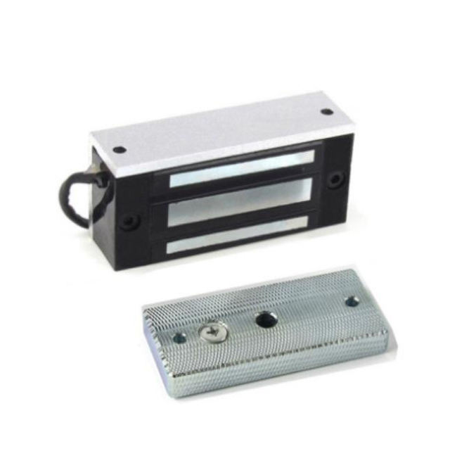 Mini serratura elettromagnetica 12V/24V per piccola serratura per armadietto con serratura magnetica elettrica da 60KG 120LBS