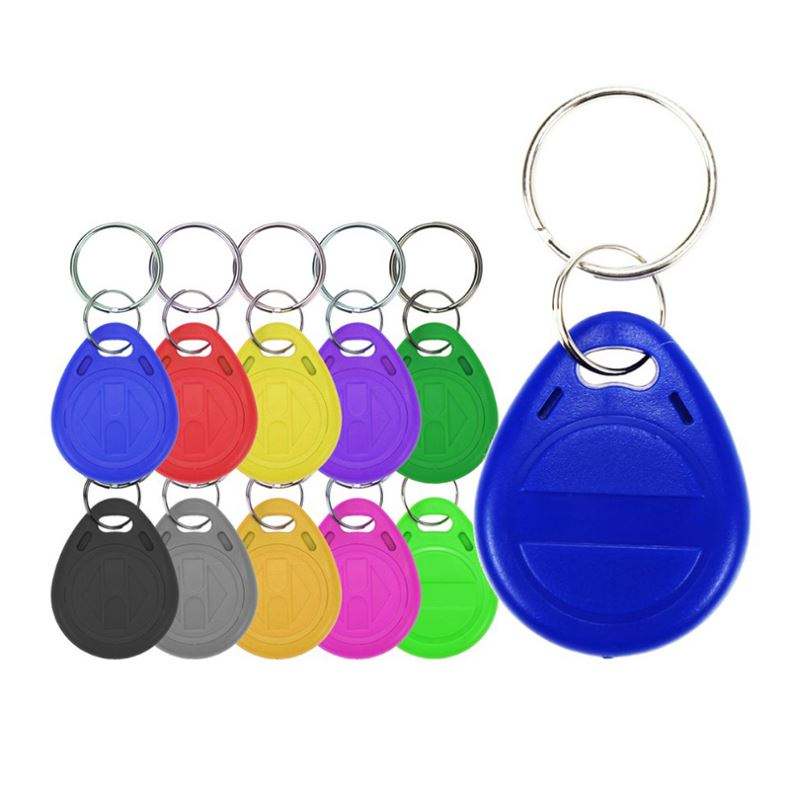 Rewritable and Convenient Waterproof Tag Card ABS 125KHz T5577 / EM4305 NFC RFID Key Fob