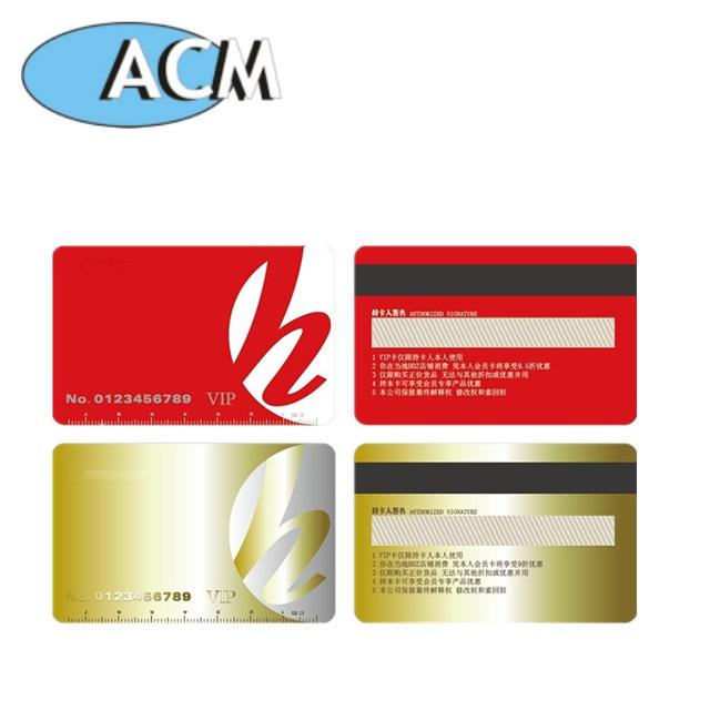 Cartão de visita elegante de metal de PVC de plástico barato em branco com logotipo personalizado