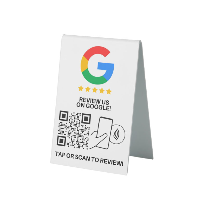 طباعة مخصصة Nfc Chip بطاقة مراجعات جوجل المنبثقة بطاقة مراجعة أمازون Nfc Ntag213 215 216 بطاقة هدايا جوجل بلاي