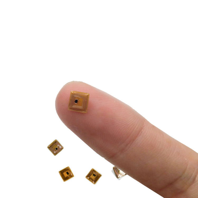 HF Minik Mikro Çip ISO14443A pasif Yumuşak NFC FPC Mini Etiketi 5x5mm Sahteciliğe Karşı