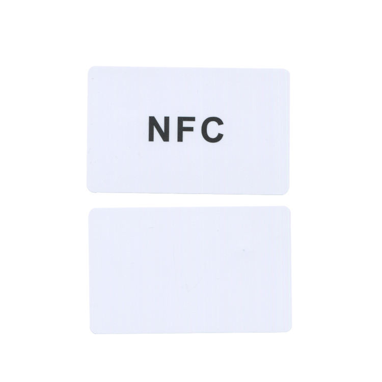 Customized RFID NFC PVC Blank Card NTAG424 Chip Card