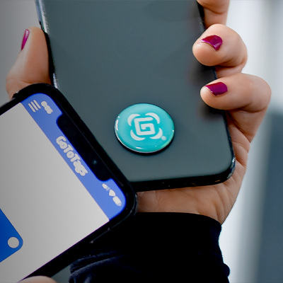Etichetta adesiva RFID da 13,56 mhz Etichetta universale Etichetta NFC miglior prezzo da 25 mm per telefono