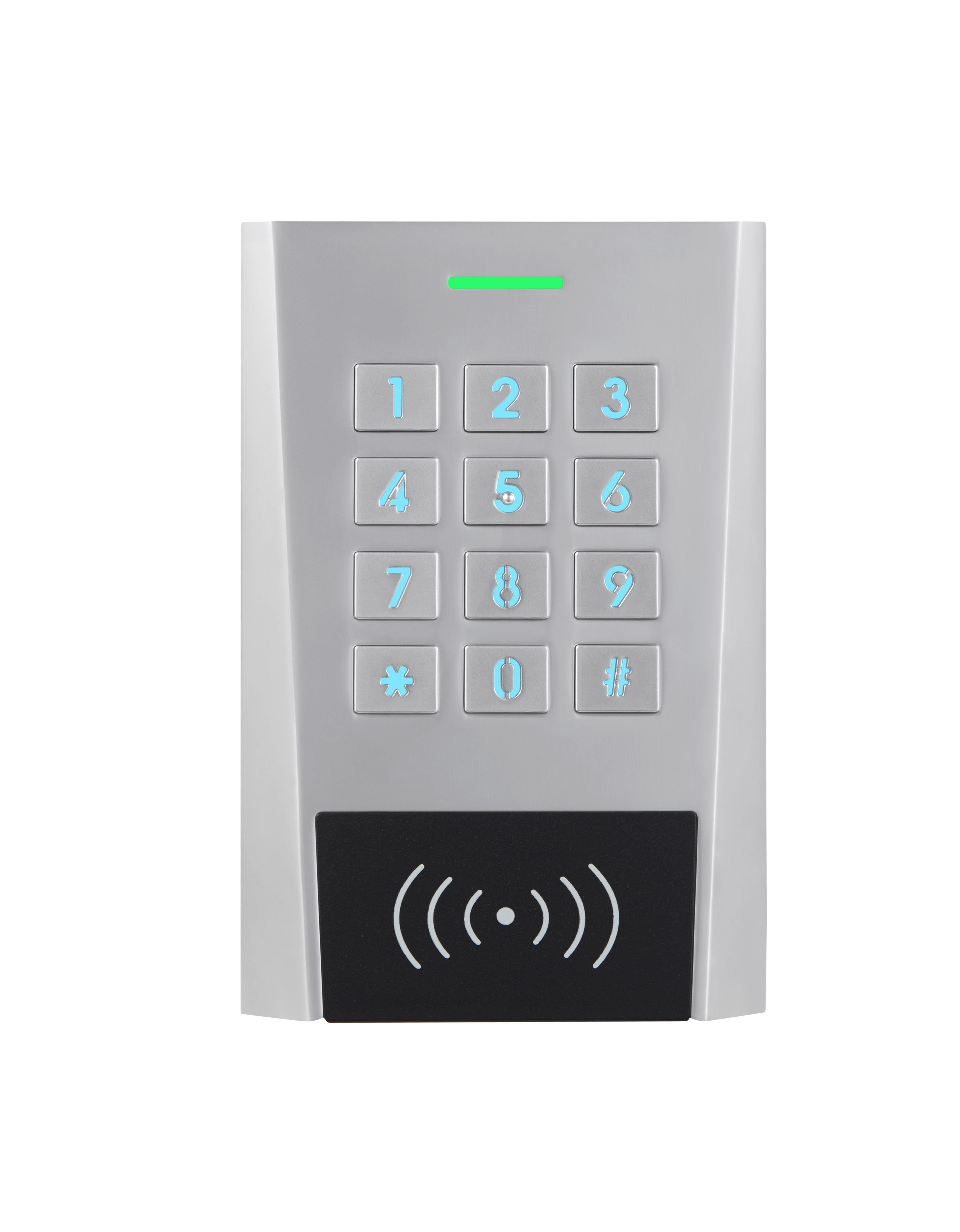 Waterproof Anti-vandal Metal Case Standalone Keypad Access Control,12~28V AC/DC Wide Voltage Door Entry Access Controller