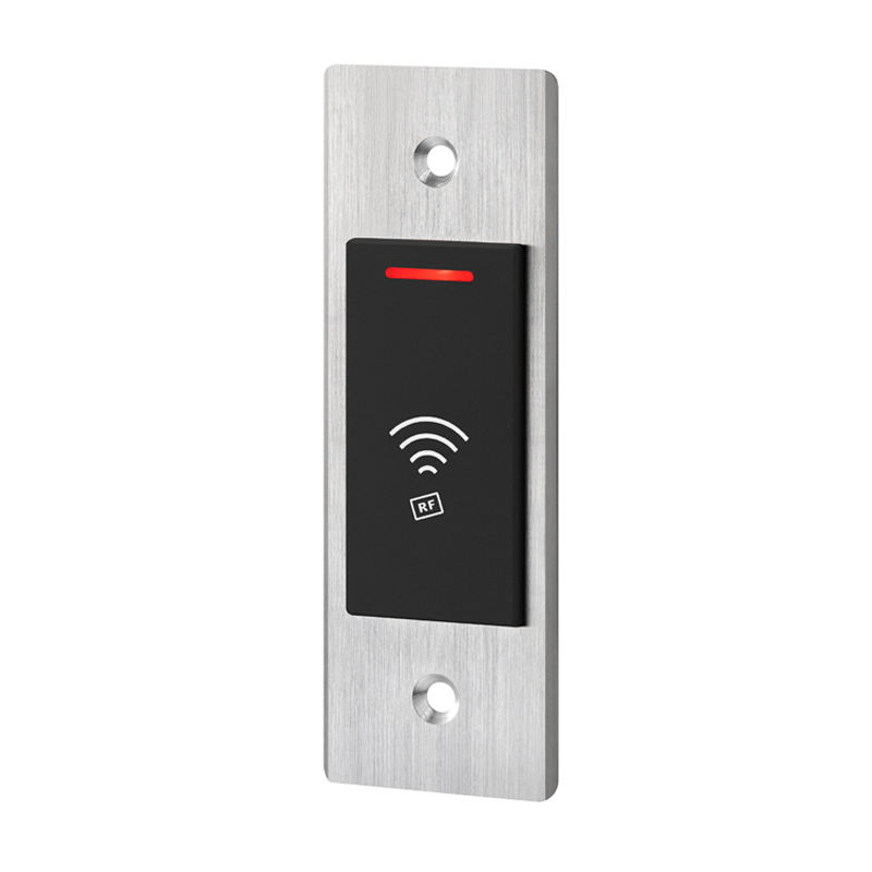 Cerradura de puerta biométrica con diseño integrado resistente al agua, sistema RFID independiente, lector de tarjetas EM de 125Khz, Control de acceso