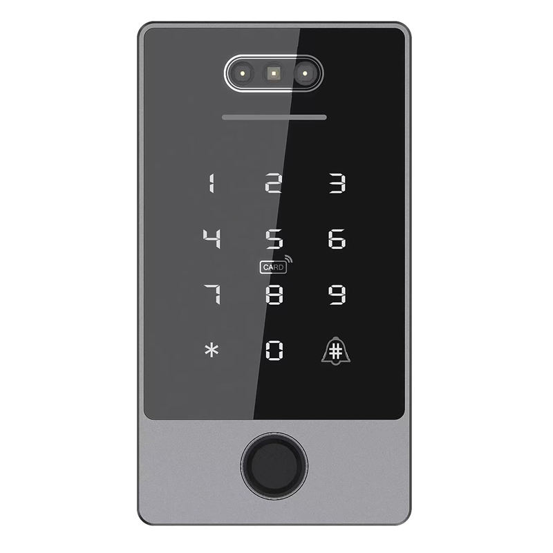 التحكم في الوصول TTLOCK هاتف بدون مفتاح مزود بتقنية البلوتوث، التحكم في الوصول عن بعد، بطاقات MF للتعرف على الوجه ثلاثية الأبعاد