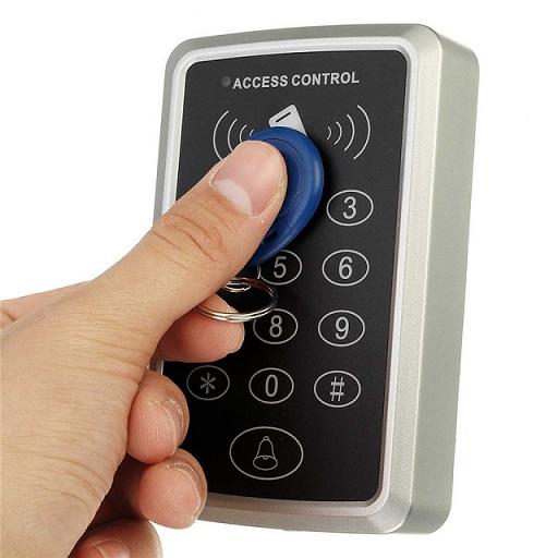 Control de acceso RFID independiente para seguridad y control de una sola puerta