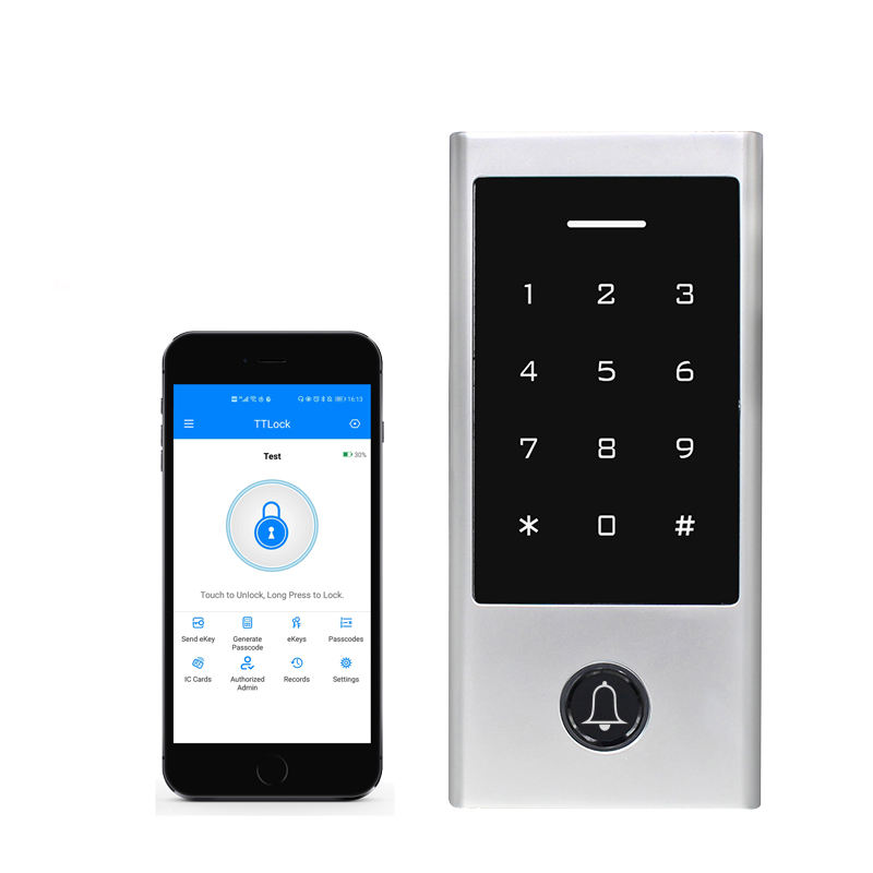 Standalone RFID Door Keypad Card Reader System 125Khz EM Smart Weigand Indoor Metal Access Controller