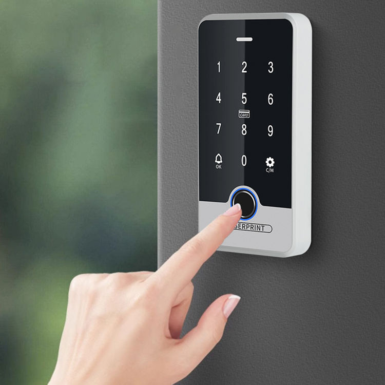 高品質スマート防水パスワード Tt リンクプログラムロック解除屋内オフィス指紋ドアロック Bluetooth アクセス制御
