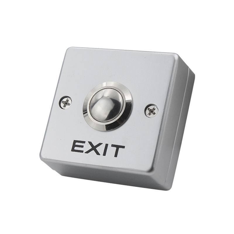 12V/24V Montaje en superficie Control de acceso Botón de salida de metal Botón de apertura de puerta Interruptores de botón