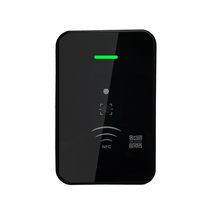 قارئ رمز الاستجابة السريعة NFC RFID Wiegand RS232 RS485 منفذ 13.56 ميجا هرتز نظام التحكم في الوصول إلى رمز الاستجابة السريعة