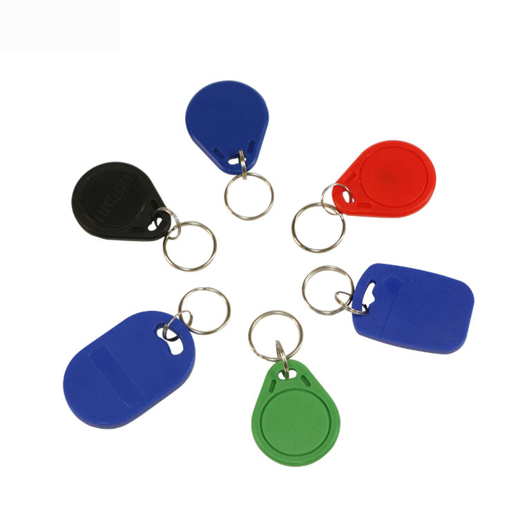 Llaveros elegantes regrabables del llavero de MIFARE 1K 13.56Mhz RFID para los coches