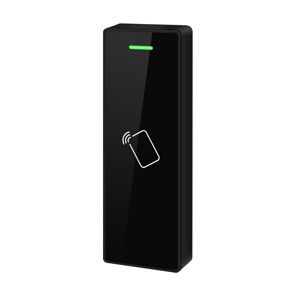 Newest Design 115*70*15mm 125KHz EM Card Reader,Touch Panel Proximity RFID Wiegand Reader for Access Control System