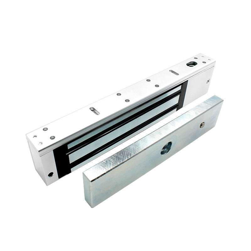 Sistema de cerradura magnética eléctrica para puerta, 350KG, 800 libras, para vidrio/madera/Metal, Control de acceso de puerta simple o doble, cerradura magnética