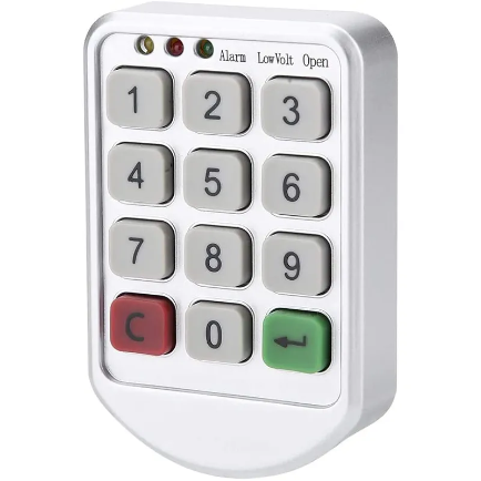 Serrure électronique panneau en plastique ABS clavier à mot de passe Intelligent serrure à combinaison de porte d'armoire électronique numérique