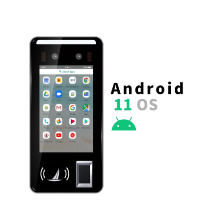 HFSecurity FR05 système de reconnaissance faciale Android, carte NFC, enregistrement du temps, Terminal de reconnaissance faciale avec logiciel gratuit