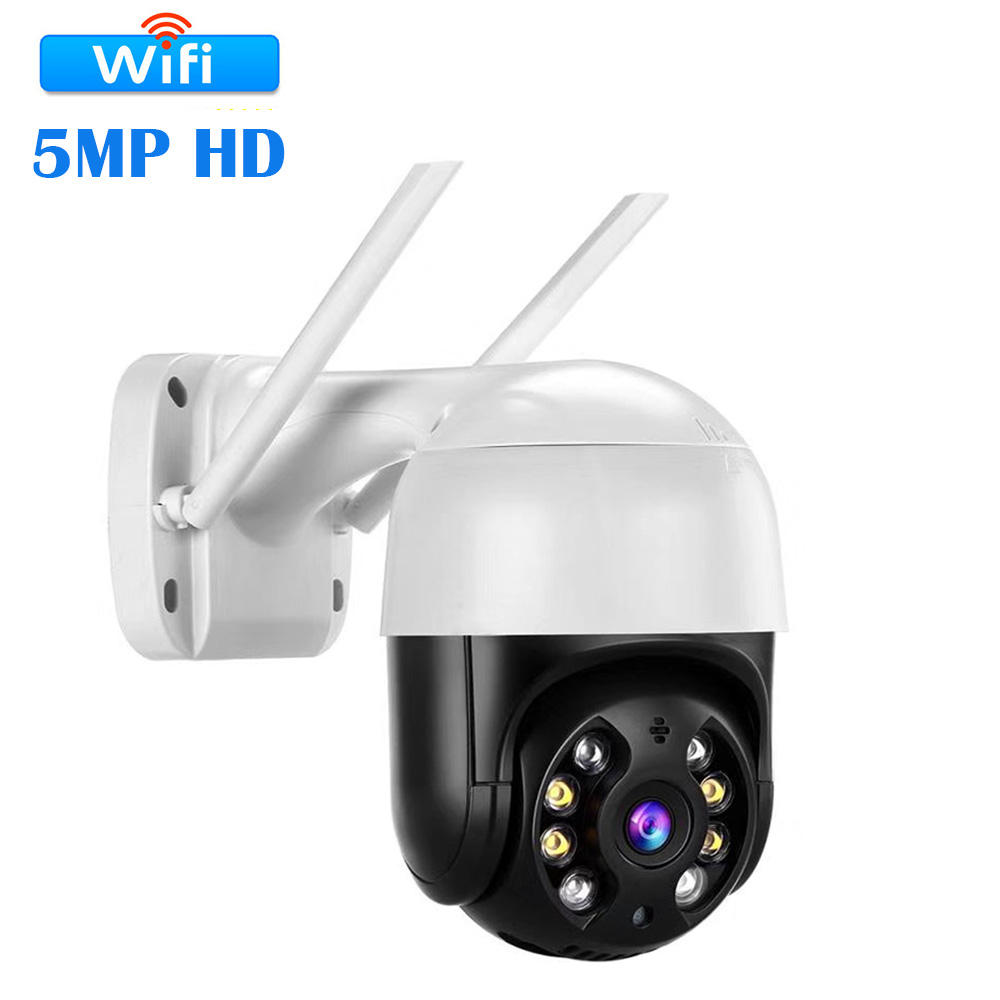 Caméra de sécurité extérieure sans fil Icsee APP 1080P HD IP CCTV caméra de sécurité avec Vision nocturne couleur caméra réseau IP PTZ