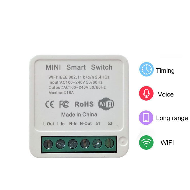 Hot Selling Mini Group Controller Circuit Breaker Phone Wifi DIY Smart Switch For Residential Home