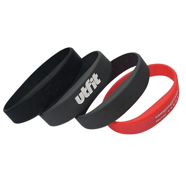Pulsera rfid UHF impermeable 13.56MHz pago sin efectivo sin efectivo NFC Smart Wristband QR NFC Silicone Pulseras