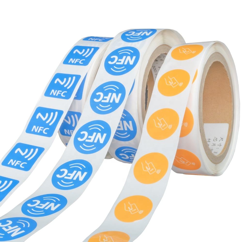 批发 Ntag213 215 216 空白可打印 RFID 标签芯片 hf nfc 贴纸标签 20*20mm