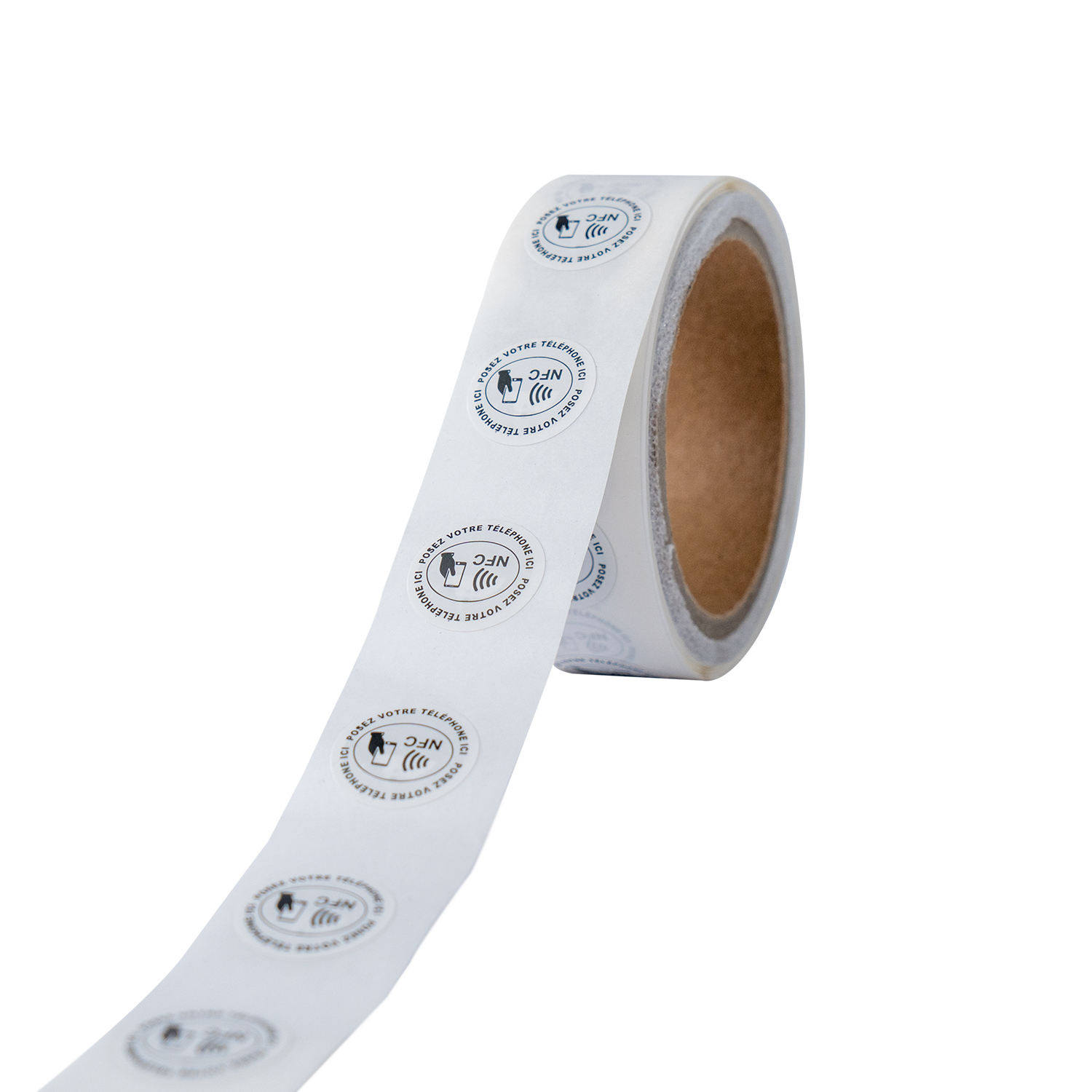 Custom Waterproof Washable Passive Label For Library Clothing Jewelry Management sticker uhf price Nfc Rfid Tag