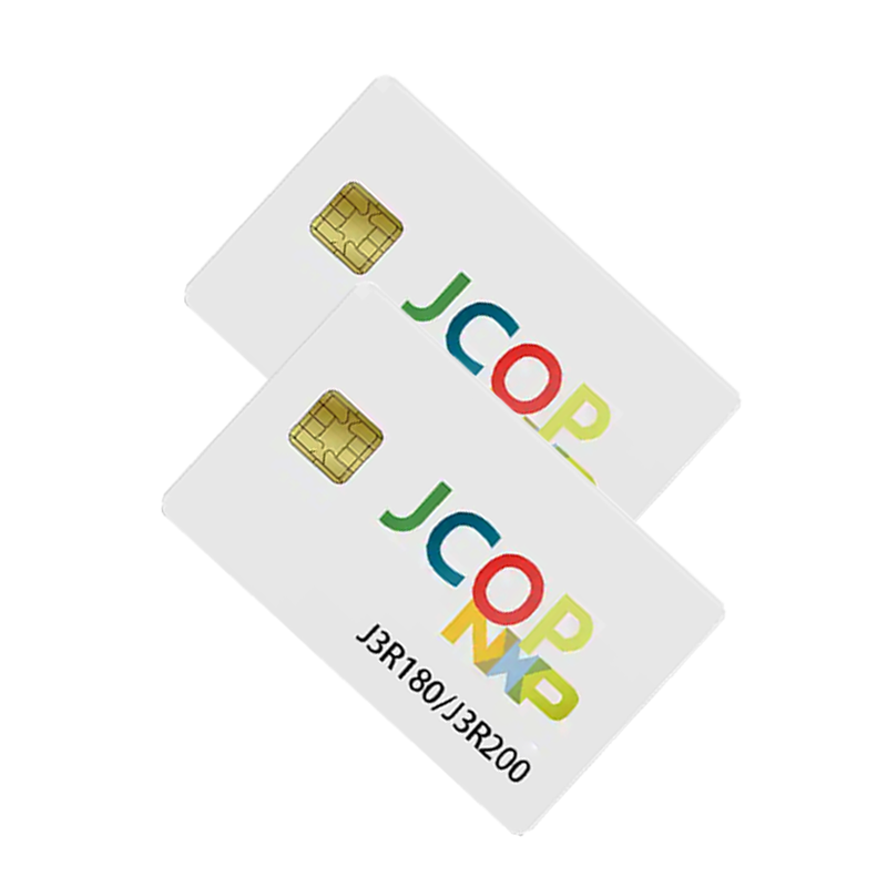 Carte à puce Java CPU haute sécurité 40K JCOP J3R180 J3R200 bande magnétique double interface contact cartes à puce Java rfid