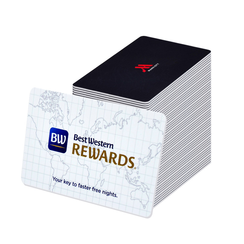 Customized Encryption MIFARE Ultralight EV1 Plastic smart RFID Key Card For Hotel