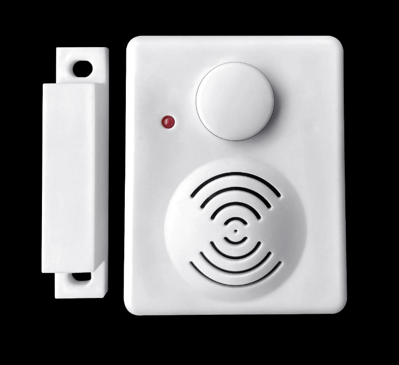 Sensor magnético inalámbrico para puerta, alarma antirrobo para puerta de escaparate, alarma de puerta magnética
