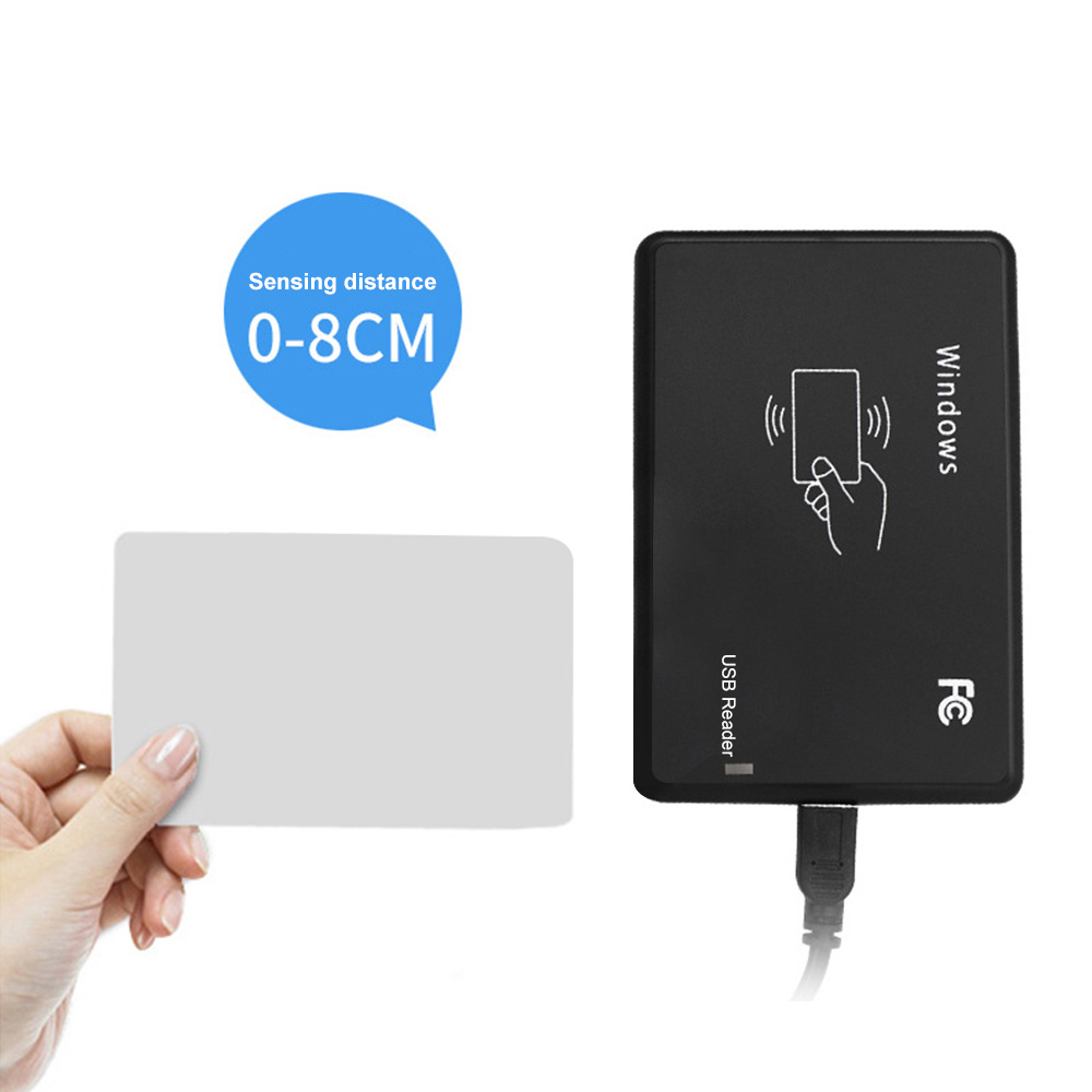 Matte PVC White NFC Card NFC215 Blank Card for NFC Digital Business Card Tap