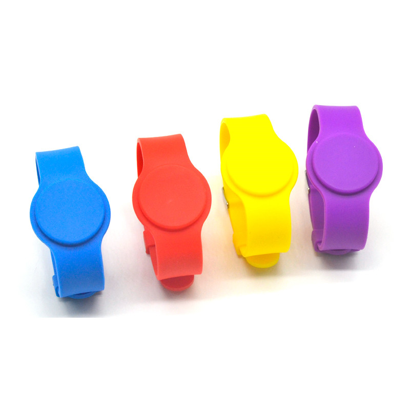 Bandas de 13.56MHz Band NFC Silicone RFID WRISTBAND para Fitness Club