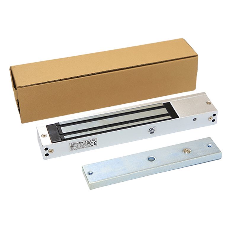 Single Door Lock 12V Electric Magnetic Electromagnetic Lock 280kg 600lbs Holding Force for Access Control