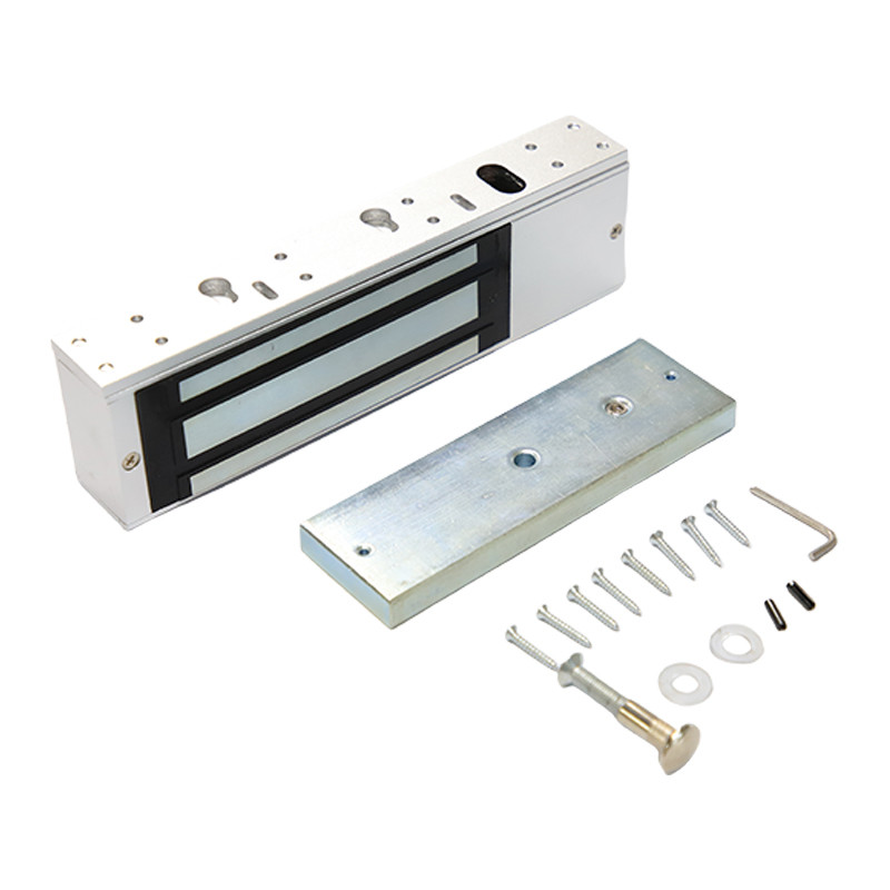 Serrure magnétique électronique pour porte simple, accès aux portes, 1200lbs, 500kg, serrure de sécurité magnétique
