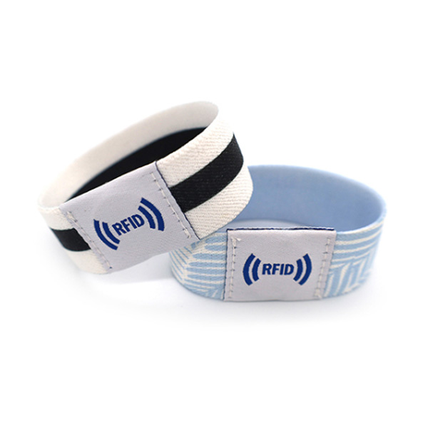 HF RFID WRISTBAND PARA CONTROL DE ACCESO Pulseras inteligentes desechables para actividades de eventos públicos Park F08