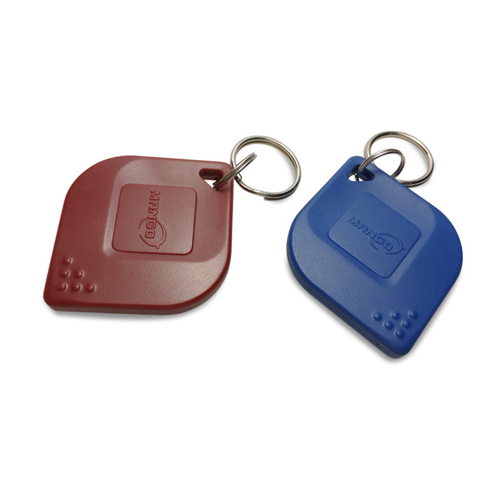 Llavero elegante del rfid de la etiqueta impermeable del llavero del rfid ABS0015 para la habitación de hotel
