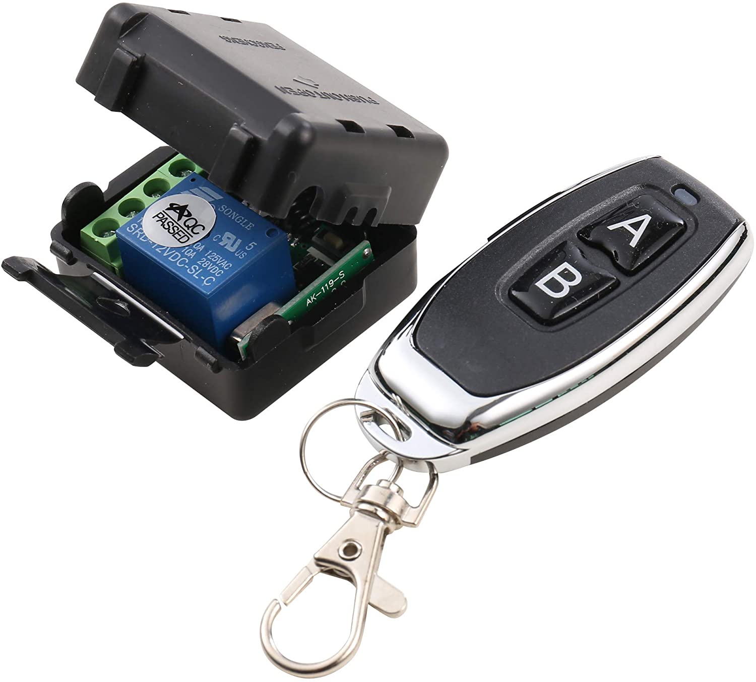 Código de aprendizaje de control remoto de 433MHz RF 1527 EV1527 para receptor de 433MHz