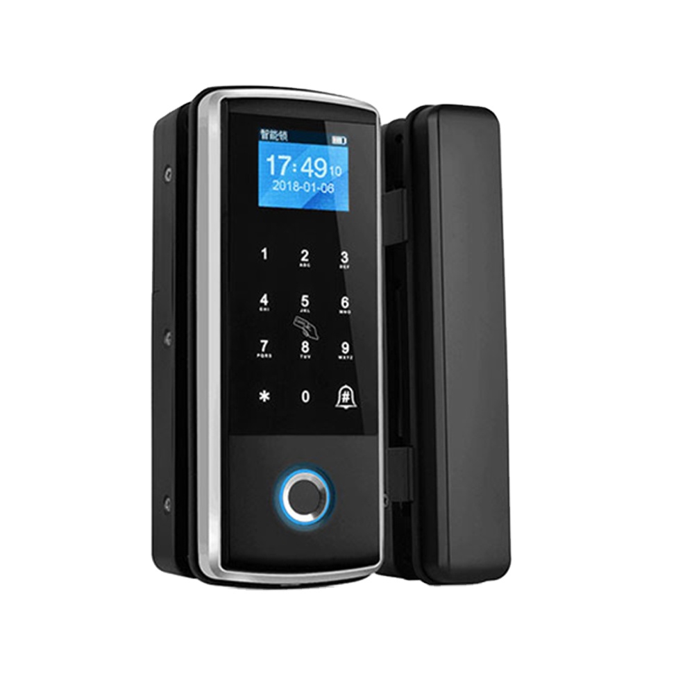 Cerradura elegante de la puerta de cristal biométrica de la huella dactilar de Digitaces sin llave magnética del perno eléctrico de la oficina elegante