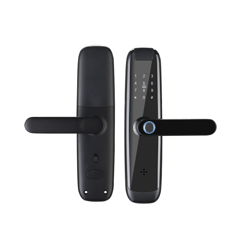 Tuya App WiFi télécommande clé d'empreintes digitales carte d'identité mot de passe serrure de porte intelligente pour porte d'appartement d'hôtel de maison
