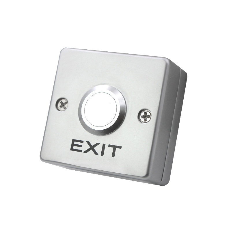 Botón de salida táctil impermeable botón eixtet metal de control automático de control de acceso automático Sistema de salida de la puerta táctil interruptor de puerta