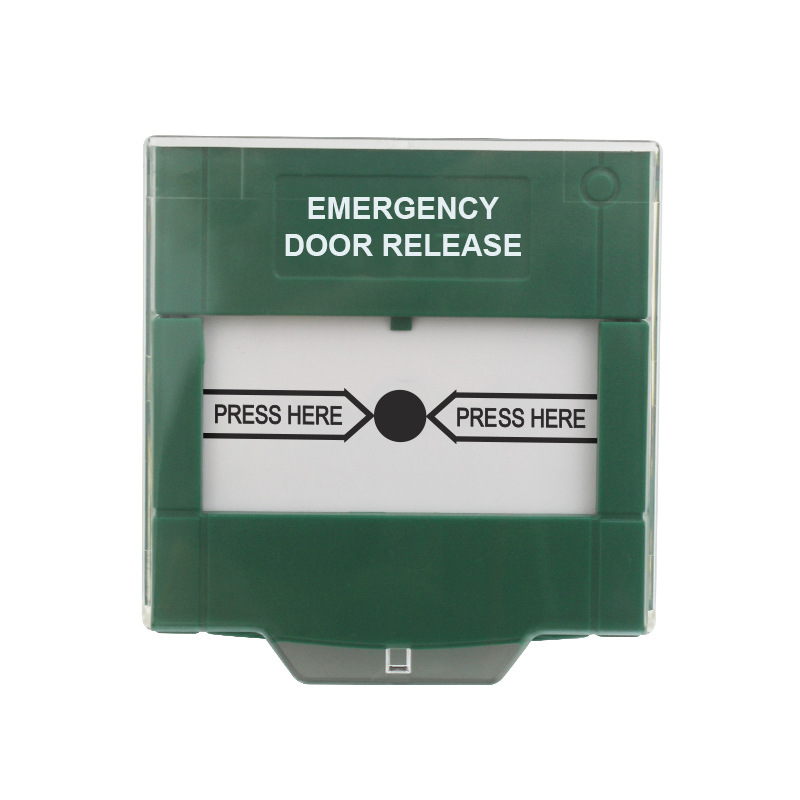 Switch de salida de punto de llamada reiniciable Puerta de emergencia de color verde blanco rojo