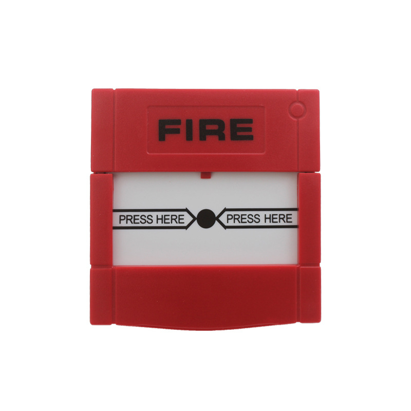 Point d'appel d'urgence réinitialisable 12V 24V, bouton de sortie de verre brisé avec Led, bouton d'urgence de porte avec clé