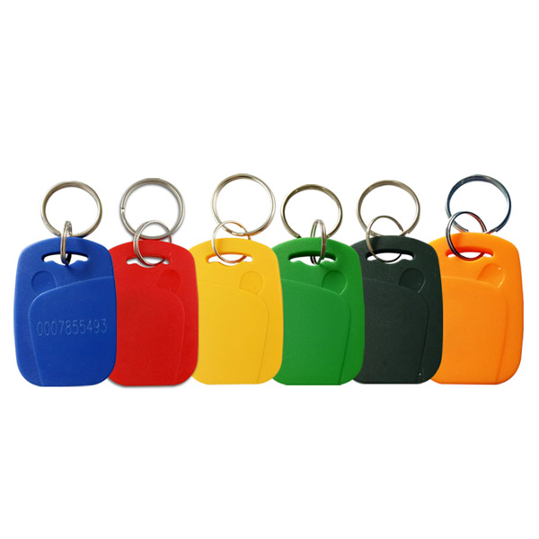 Güvenli kapı erişimi ve anahtarsız giriş sistemleri için özelleştirilebilir abs rfid tuş fob etiketi 125khz abs anahtarlık