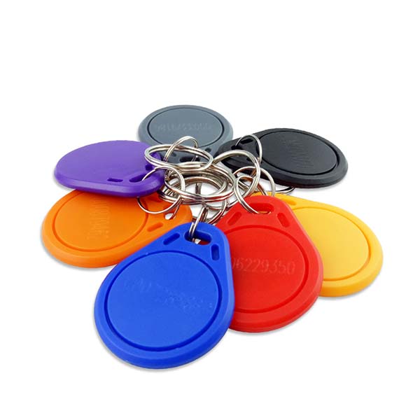 RFID 125KHz NFC Etiketler Su Geçirmez Abs Keyfob Yeniden Çıkarılabilir Yakınlık RFID KARTI FOBS Otel Erişim Kontrolü 1K çip 13.56MHz ISO