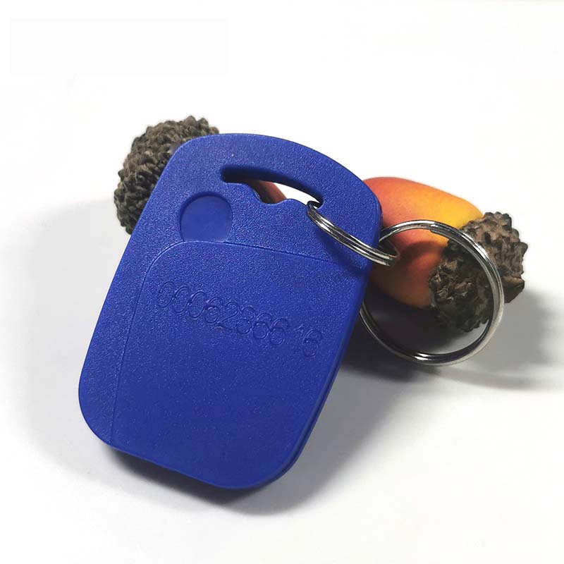 High-end Customizable 125Khz TK4100 Keyfob ABS 13.56MHZ NFC Key Fob Door Entry Access Control ID Key Tag Chain - COPY - kes90b