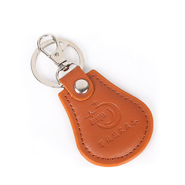Özelleştirilmiş Boyut 13.56MHz Ultralight C NFC KEYTAG RFID DERİ SADECE SADECE veya Oku Anahtar Etiketi Yaz