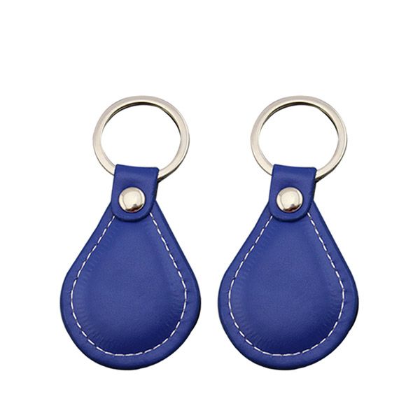 Bien vendre, taille personnalisée 13.56 MHz en cuir NFC Key Tag RFID Card d'accès à lecture seule ou lecture / écriture de la clé