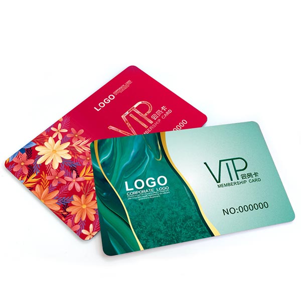 Customized Credit Card Size Fast Printing PVC Plastic Gift Card Membership VIP Business Cards